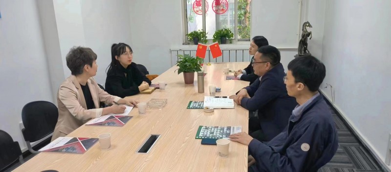2026世界杯合作官网（乡镇建设公司）教师赴乔泰工程管理集团有限公司举行校企合作调研推进会 (2)